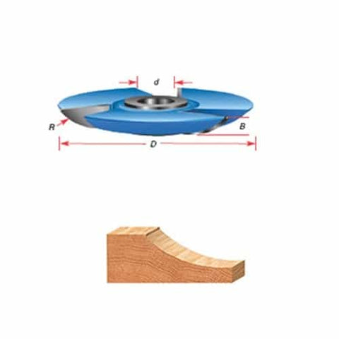 Amana Tool Sc502 3/4" Stock R/Panel 1-1/4" Bore - Ace Tool Group - Amana Tool