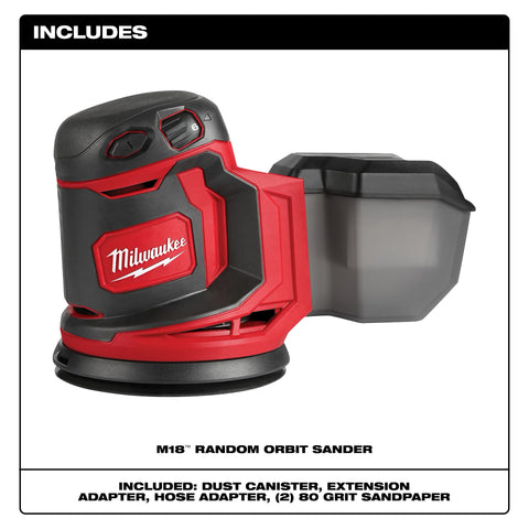 Milwaukee 2648-20 M18 Random Orbit Sander