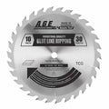 Age Saw Blades Md10-301 Glue Line 10"X30T Tcg 5/8 Bore - Ace Tool Group - A.G.E Cutting Tools