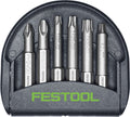 Festool 204386 6-Piece Impact Bit Set - Ace Tool Group - Festool