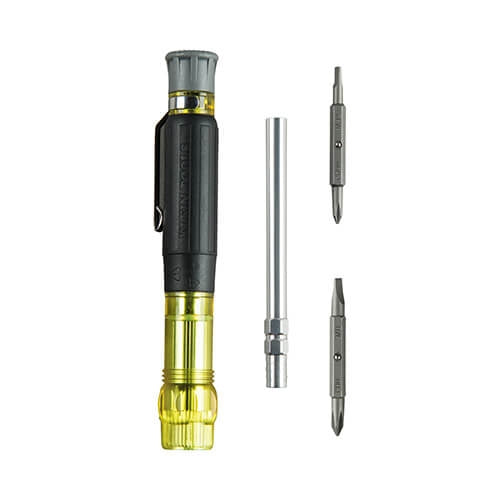 Klein 32614 Electronics Pocket Screwdriver 4-in-1 - Ace Tool Group - Klein