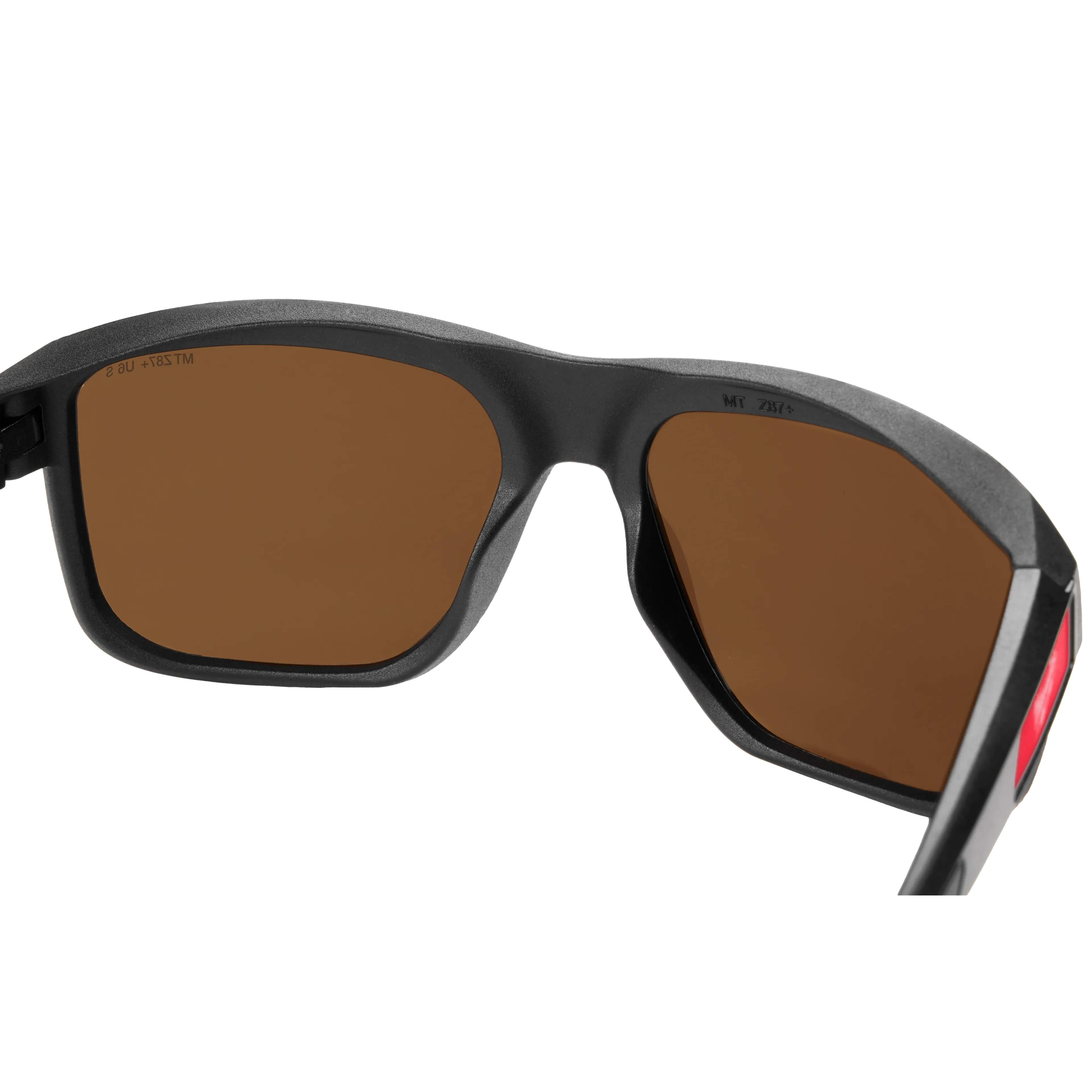 Milwaukee 48-73-2516 Full Frame Safety Glasses with Removable Side Shields – Brown Anti-Scratch Lenses - Ace Tool Group - Milwaukee