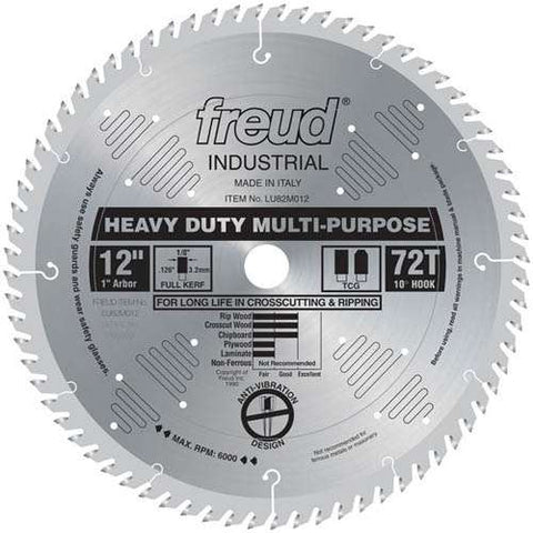 Freud Tools 12" Heavy Duty Multi-Purpose Blade - Ace Tool Group - Freud