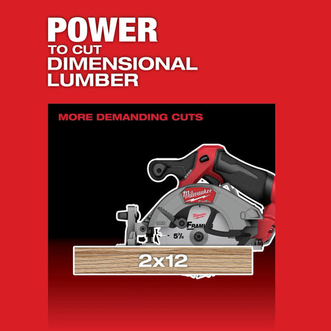 Milwaukee 2521-21HO M12 5-3/8 in. Circular Saw Kit