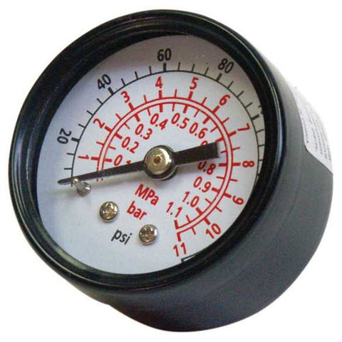 Senco PC0057 1/8 Inch Gauge Back Mount 0-160 Psi - Ace Tool Group - Senco