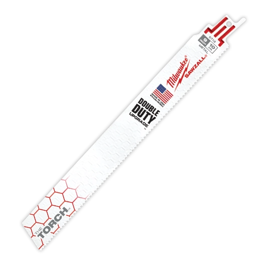 Milwaukee 48-00-5713 Sawzall Blade 10T 9 Inch Torch 5 Pack - Ace Tool Group - Milwaukee