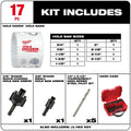 Milwaukee 49-22-4029 Bi-Metal Hole Saw Kit - 17PC - Ace Tool Group - Milwaukee