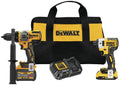 Dewalt Dck2100D1T1 Premium 2-Kit Hammer Drill And Impact - Ace Tool Group - DeWalt