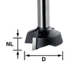 Festool 500368 Plane Router Bit for Edge Banding - Ace Tool Group - Festool