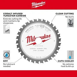Milwaukee 48-40-4070 5-3/8" 30T METAL & STAINLESS CSB, 20MM - Ace Tool Group - Milwaukee
