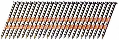 PrimeSource GR08RHG Round Head 2-3/8-Inch by .113-Inch by 21 Degree Plastic Collated Ring Shank Hot-Dip-Galvanized Framing Nail (5,000 per Box) - Ace Tool Group - Primesource