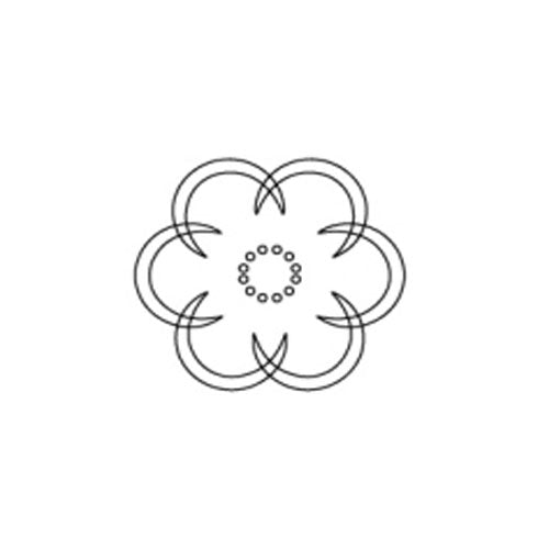 Cmt Rcs-704 Rosette Template 4 & 8 - Ace Tool Group - CMT