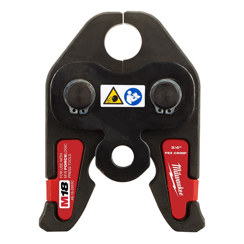 Milwaukee 49-16-2653C 3/4" PEX Crimp (F1807 & F2159) Jaw for M18 FORCE LOGIC Press Tools - Ace Tool Group - Milwaukee