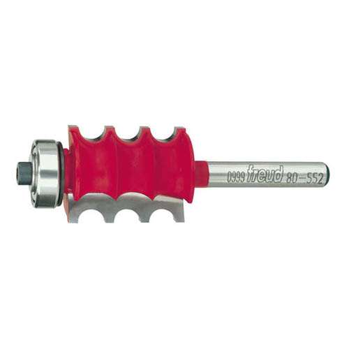 Freud Tools 1/8" Radius Triple Beading & Fluting Bit - Ace Tool Group - Freud
