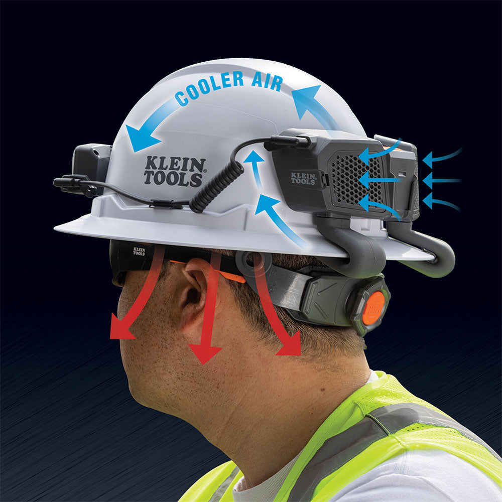 Klein 60155 Cooling Fan for Hard Hat and Safety Helmet - Ace Tool Group - Klein