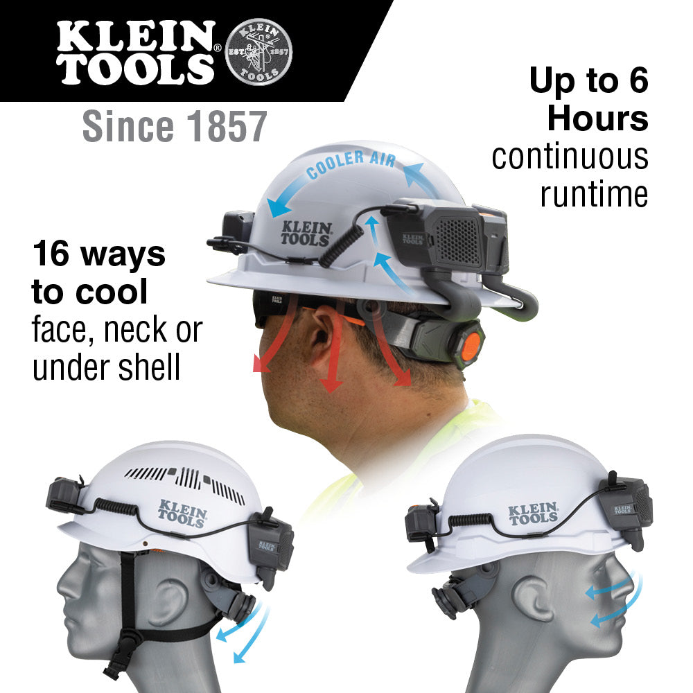 Klein 60155 Cooling Fan for Hard Hat and Safety Helmet - Ace Tool Group - Klein