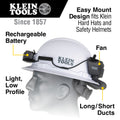 Klein 60155 Cooling Fan for Hard Hat and Safety Helmet - Ace Tool Group - Klein