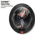 Klein Hard Hat, Freedom Series KARBN™ Pattern, Vented Full Brim, Class C - Ace Tool Group - KLEIN