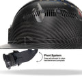 Klein Hard Hat, Freedom Series KARBN™ Pattern, Vented Full Brim, Class C - Ace Tool Group - KLEIN