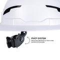 Klein 60863T2 Class E Type-2 Hard Hat, Non-Vented Full Brim Style with Strap, Gray - Ace Tool Group - Klein