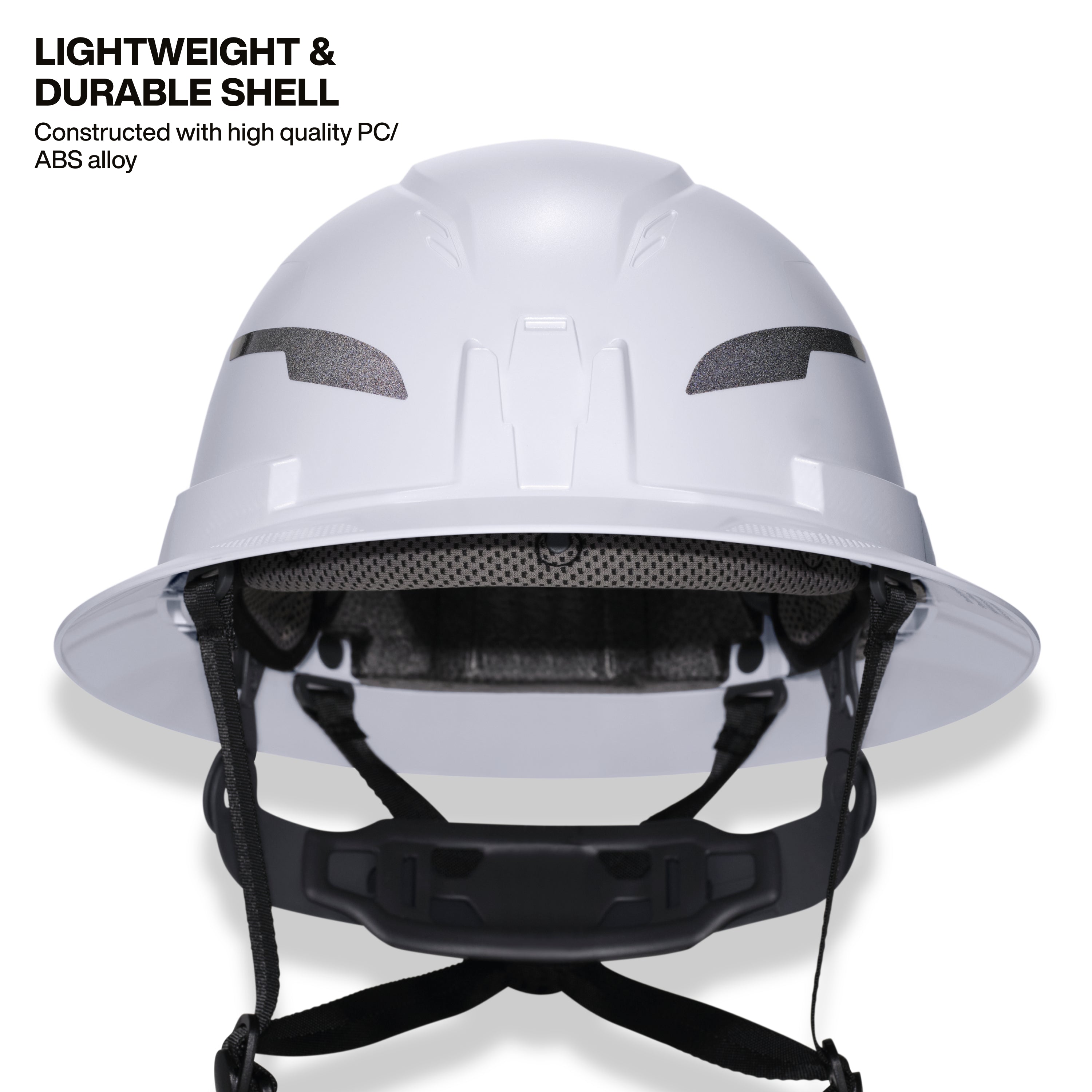 Klein 60930T2 Class E Type-2 Hard Hat, Non-Vented Full Brim Style with Strap, High Visibility Orange