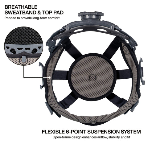 Klein 60400T2 Type-2 Hard Hat, Non-Vented Full Brim Style, White - Ace Tool Group - Ace Tool Group