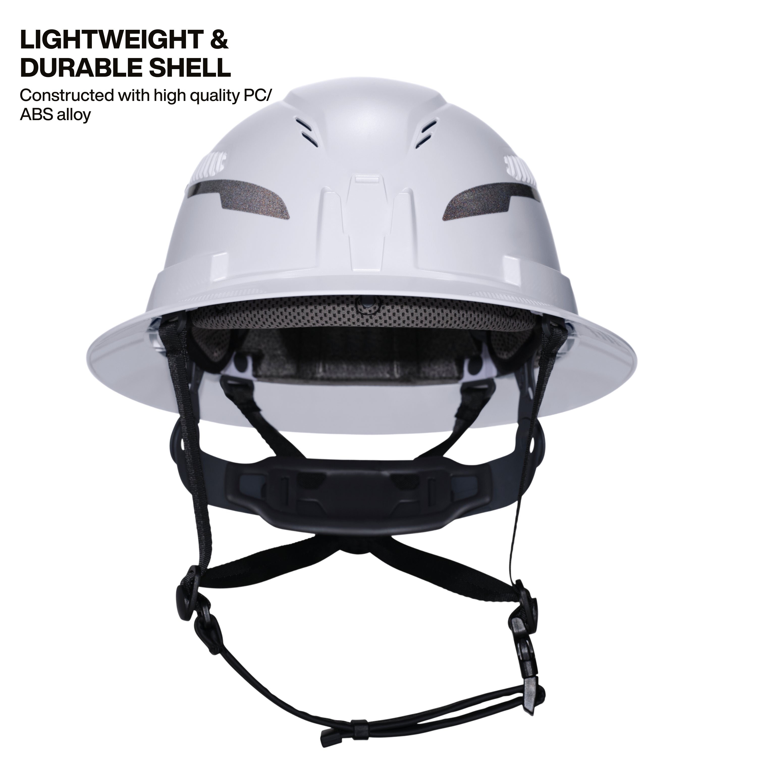 Klein 60401T2 Type-2 Hard Hat, Vented Full Brim Style, White - Ace Tool Group - Ace Tool Group