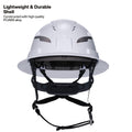 Klein 60921T2 Class C Type-2 Hard Hat, Vented Full Brim with Strap, Red - Ace Tool Group - Klein