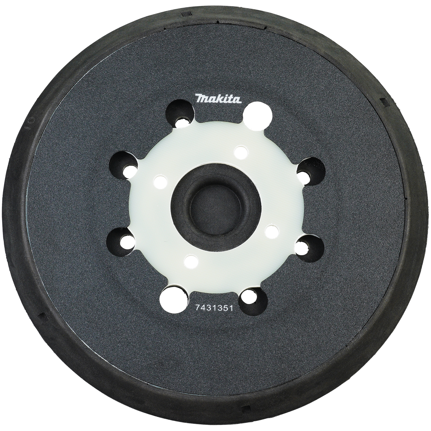Makita 1914J3-0 6" Round Sanding Backing Pad, Hook & Loop, Super Soft