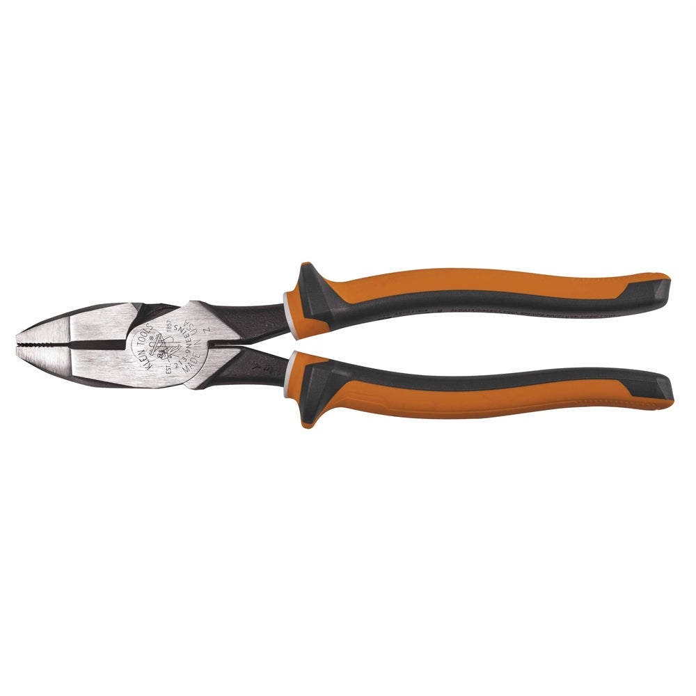 Klein Tools 2139NEEINS Electrician's Insulated 9" High-Leverage Side-Cutting Plier - Ace Tool Group - Klein