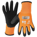 Klein 60837 Winter Knit Dip Gloves, Cut A1, XL - Ace Tool Group - Klein
