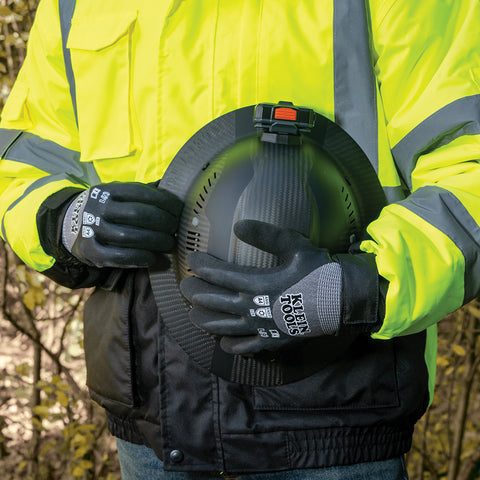 Klein 60840 Winter Knit Dip Gloves, Cut A4, XL - Ace Tool Group - Klein