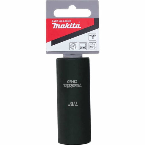 Makita A-96316 7/8" Deep Well Impact Socket with 1/2" Drive - Ace Tool Group - Makita