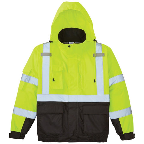 Klein Tools 60501 High-Visibility Bomber Jacket, 2XL - Ace Tool Group - Klein
