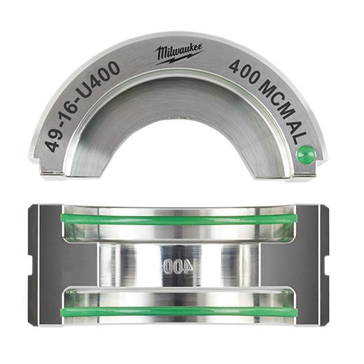 Milwaukee 49-16-U400 400 MCM ALUMINUM 6T U STYLE DIE - Ace Tool Group - Milwaukee
