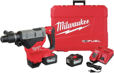 Milwaukee 2718-22HD M18 FUEL 1-3/4" SDS MAX Rotary Hammer W/ ONE KEY Kit w/ (2) 12.0 Batteries - Ace Tool Group - Milwaukee