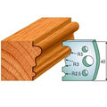 CMT 690.033 Pair of Profiled Knives for Shaper Cutters - Ace Tool Group - CMT