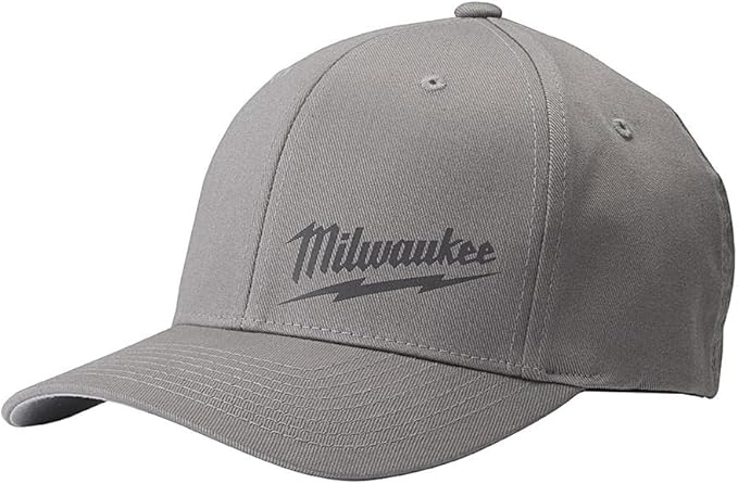 Milwaukee 504G-SM FF FITTED HAT - GRAY S/M - Ace Tool Group - Milwaukee