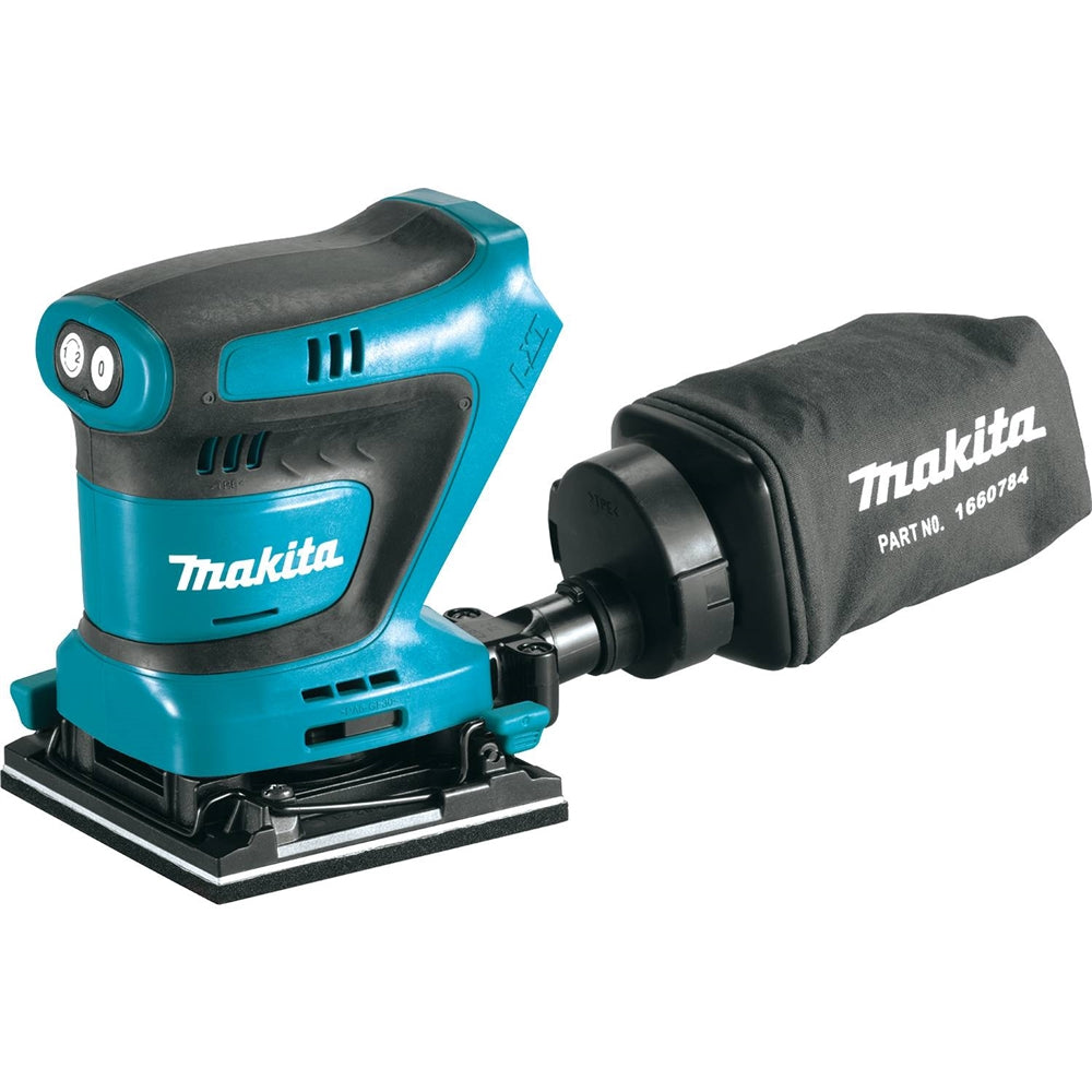 Makita XOB02Z 18V LXT Lithium-Ion Cordless 1/4 Sheet Finishing Sander, Tool Only - Ace Tool Group - Makita