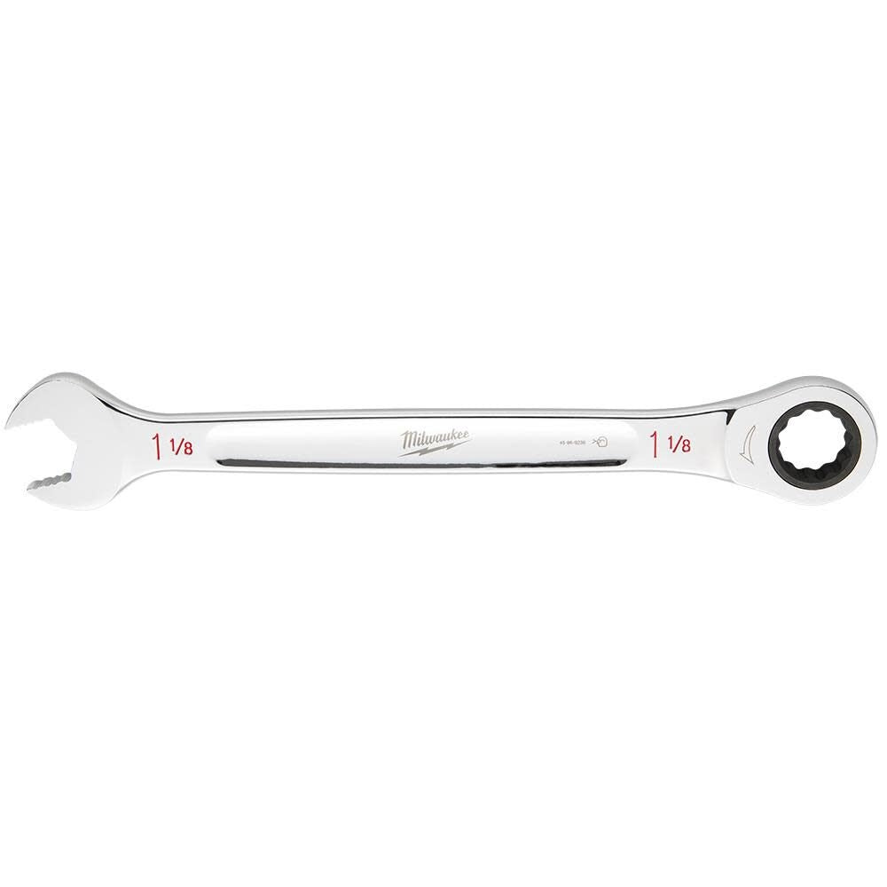 Milwaukee 45-96-9236 1-1/8" Ratcheting Combination Wrench - Ace Tool Group - Milwaukee