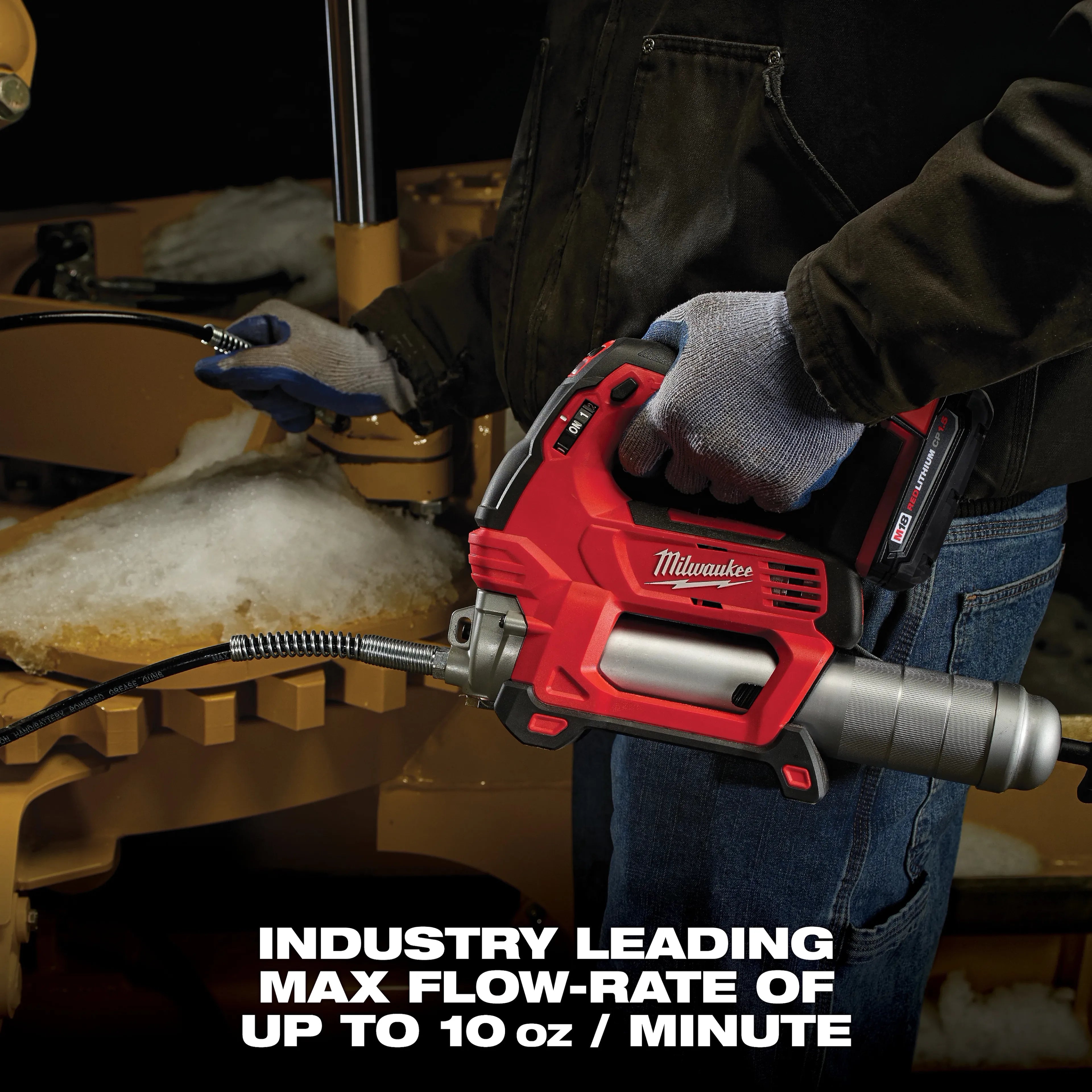 Milwaukee 2646-20 M18 2-SPEED GREASE GUN - BARE TOOL - Ace Tool Group - Milwaukee