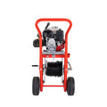RIDGID Above With:  H-30 Cart  110' 33 m x 1/4" Jet Hose - 63882 - Ace Tool Group - Ridgid