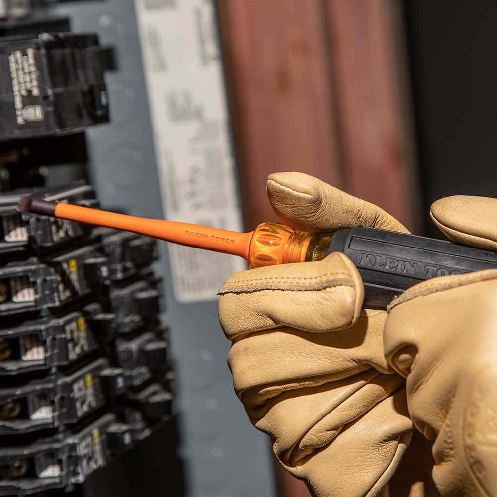 Klein 6946INS Slim-Tip 1000V Insulated ScrewdriverKlein 6946INS Slim-Tip 1000V Insulated Screwdriver - Ace Tool Group - Klein