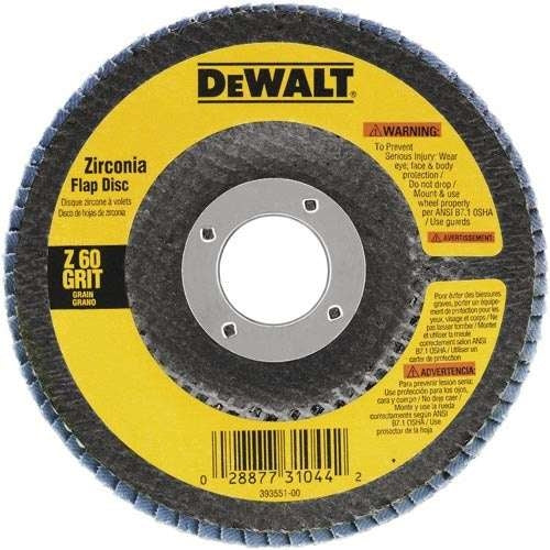 Dewalt Dw8313 4-1/2" X 5/8"-11 80 Grit Zirconia T29 Flap Disc(10 Pack) - Ace Tool Group - DeWalt