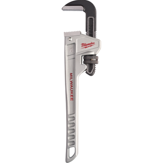 Milwaukee 48-22-7212 12-Inch Aluminum Pipe Wrench - Ace Tool Group - Milwaukee