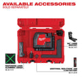 Milwaukee 3521-21 USB Green Cross Line Laser - Ace Tool Group - Milwaukee