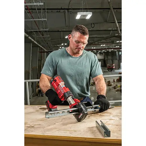 RIDGID 64058 Strutslayr Kit with Shearing Head and 1 5/8" x 1 5/8" Dedicated Die - Ace Tool Group - Ridgid