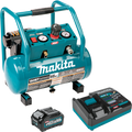 40V max XGT Brushless Cordless 2 Gallon Quiet Series Compressor Kit (4.0Ah) - Ace Tool Group - Makita
