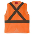 Milwaukee Class 2 High Visibility Orange  Mesh One Pocket Safety Vest - S/M (CSA) - Ace Tool Group - Milwaukee
