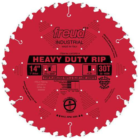 Freud Tools 14" Heavy-Duty Rip Blade - Ace Tool Group - Freud